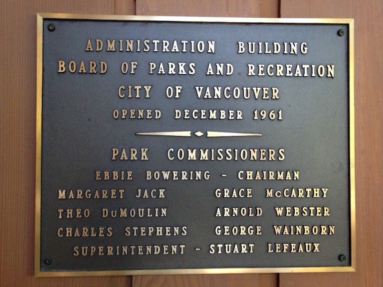 Board of Parks & Recreation Offices