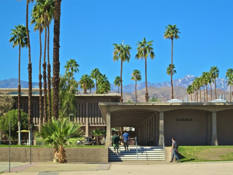College of the Desert - Hilb Center (left), Science building (right)